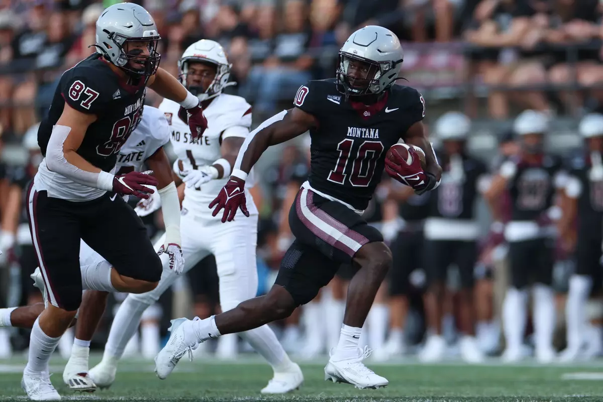 The Montana Grizzlies take on the Missouri State Bears in a game that ended in a Griz victory 29-24 in Washington-Grizzly on Aug. 31, 2024, in Missoula, Mont.