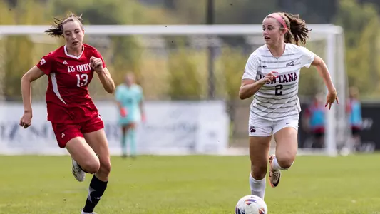 Montana Grizzly women’s soccer plays IU Indianapolis at South Campus Stadium in Missoula on Sunday, Sept. 1.