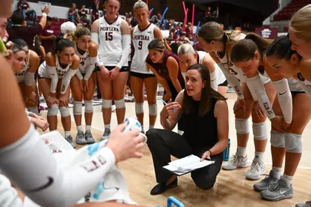 Montana plays Utah Valley at Dahlberg Arena on Thursday, Sept. 5, 2024.