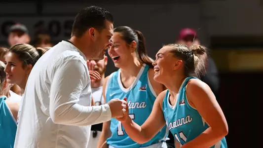Montana plays Idaho State at Robin Selvig Court inside Dahlberg Arena on January 18, 2025 in Missoula, Montana.