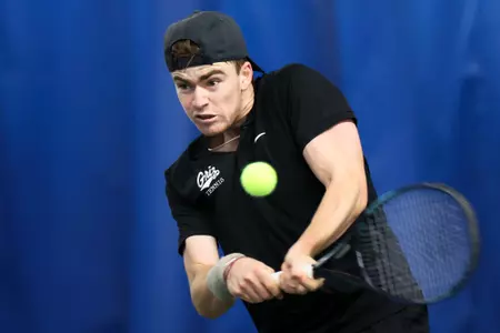 The Montana Grizzlies go against the North Dakota Hawks on Jan. 25, 2025, at the PEAK Racquet Club, in Missoula, Montana.