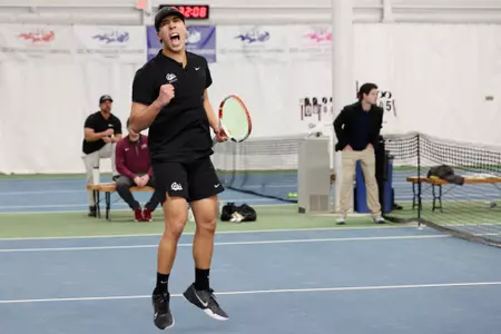 The Montana Grizzlies go against the North Dakota Hawks on Jan. 25, 2025, at the PEAK Racquet Club, in Missoula, Montana.