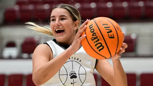 The Lady Griz open their season with a team practice on Sept. 24, 2024 at Dahlberg Arena.