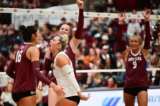 The Montana Grizzlies play Montana State at Dahlberg Arena in Missoula on Saturday, Oct. 11, 2025.