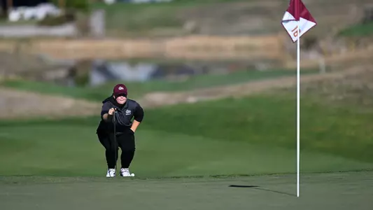 Montana plays during the Sun Mountain Intercollegiate at the Ranch Club in Missoula on Tuesday, October. 7, 2025.