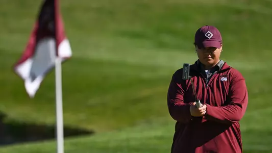 Montana plays during the Sun Mountain Intercollegiate at the Ranch Club in Missoula on Tuesday, October. 7, 2025.