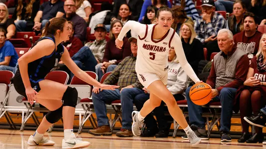 The Lady Griz fall to the Brigham Young Cougars, 70-69, at Dahlberg Arena in Missoula, Montana, on November 19th, 2025.