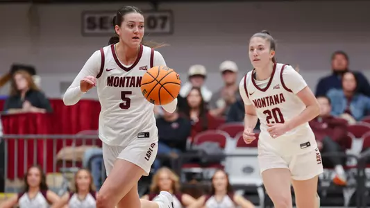 The Lady Griz go up against the Utah Utes on November 29, 2025, in Dahlberg Arena in Missoula, Montana