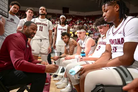 Montana beat Weber State 65-58 on Robin-Selvig Court at Dahlberg Arena in Missoula, Montana on February 15, 2025.