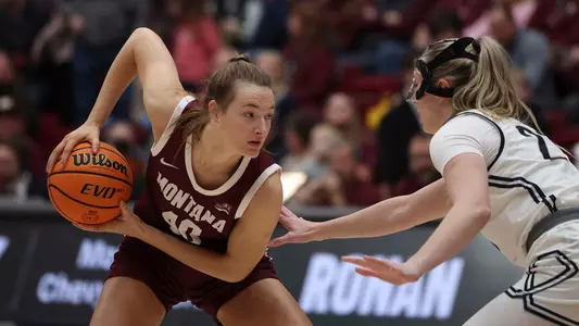 The Lady Griz basketball team loses in a close game against the Montana State Bobcats, 66-67, on January 25, 2025.