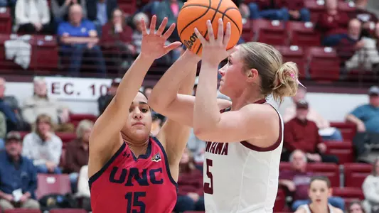 The Montana women’s basketball team defeats Northern Colorado, 70-64, at the Dahlberg Arena on February 6, 2025.