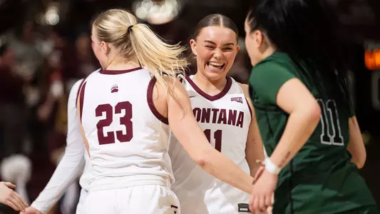 Montana beat Portland State 74-61 on Robin-Selvig Court at Dahlberg Arena on March 1, 2025.