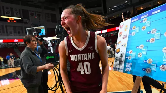 Montana beat the University of Idaho 65-54 during the 2025 Big Sky Men's Basketball Championship at Idaho Central Arena in Boise on March 10, 2025.