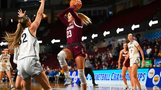 The Lady Griz play Montana State during the 2025 Big Sky Women's Basketball Championship game at Idaho Central Arena in Boise on March 12, 2025.