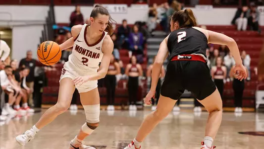 The Montana Lady Griz defeat the Eastern Washington Eagles 78-70 on January 2nd, 2025 in Dahlberg Arena in Missoula, Montana.