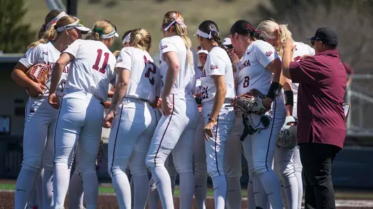 Montana lost to Sacramento State at the Montana Softball Complex on April 25, 2025 in Missoula, Montana.