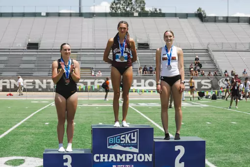 Montana competes at the Big Sky Outdoor Championship in Sacramento, Calif. (5.17.25)