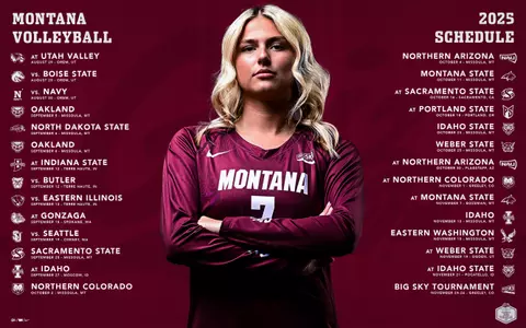 2025 Volleyball Schedule