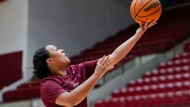 Lady Griz practices on June 12, 2025, in the Adams Center, in Missoula, Montana.