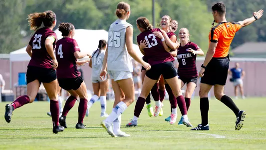 The Montana Grizzlies defeat the Nevada Wolves 2-1 on August 31, 2025, in South Campus Stadium, in Missoula, Montana.