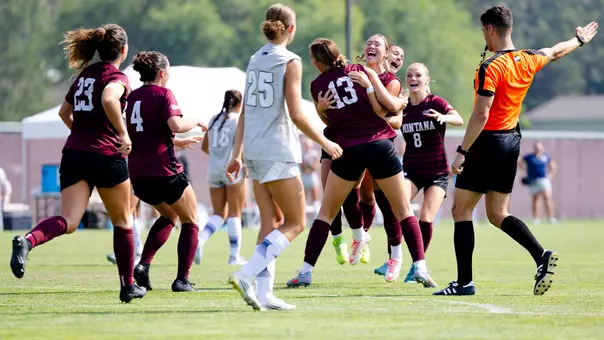 The Montana Grizzlies defeat the Nevada Wolves 2-1 on August 31, 2025, in South Campus Stadium, in Missoula, Montana.