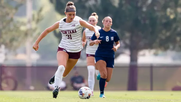 Montana soccer defeated Montana State Billings 5-0 at South Campus Stadium in Missoula, Montana on September 7th, 2025.