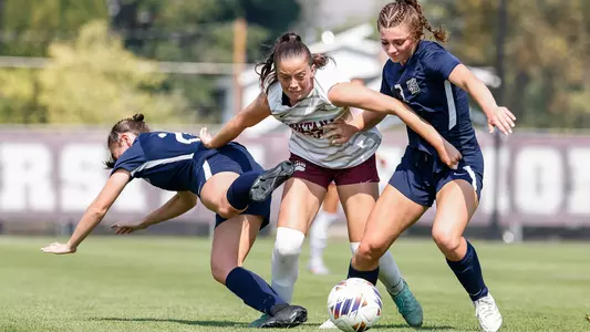 Montana soccer defeated Montana State Billings 5-0 at South Campus Stadium in Missoula, Montana on September 7th, 2025.
