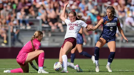 Griz Soccer takes on Northern Colorado at South Campus Stadium in Missoula MT, on September 28, 2025.