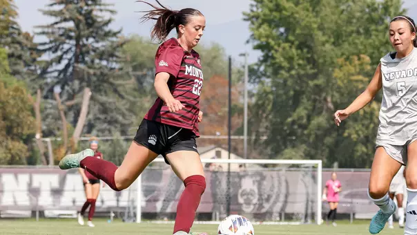 Montana defeats Nevada 2-1 at South Campus Stadium in Missoula, Montana on August 31st, 2025.