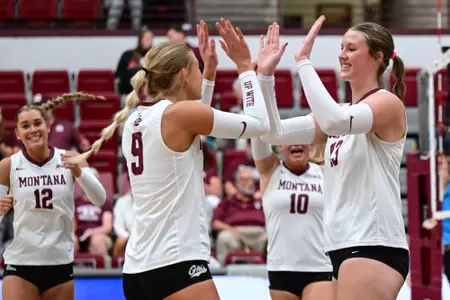 Montana plays against Oakland in Dahlberg Arena on Friday, Sept. 5 , 2026.