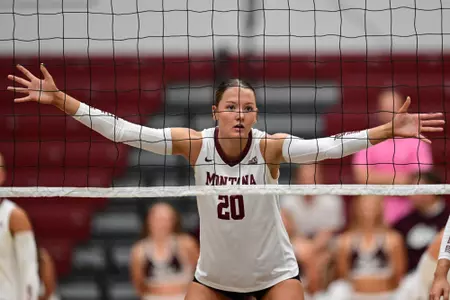 Montana plays against Oakland in Dahlberg Arena on Friday, Sept. 5 , 2026.