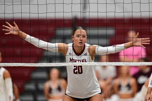 Montana plays against Oakland in Dahlberg Arena on Friday, Sept. 5 , 2026.