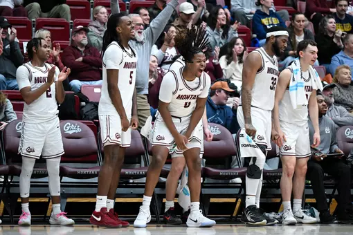 Montana defeated Northern Arizona University 78-64 at Dahlberg Arena on Thursday, Jan. 1, 2026.