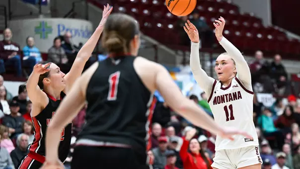 The Lady Griz play Eastern Washington at Dahlberg Arena on Saturday, Jan. 10. 2026.