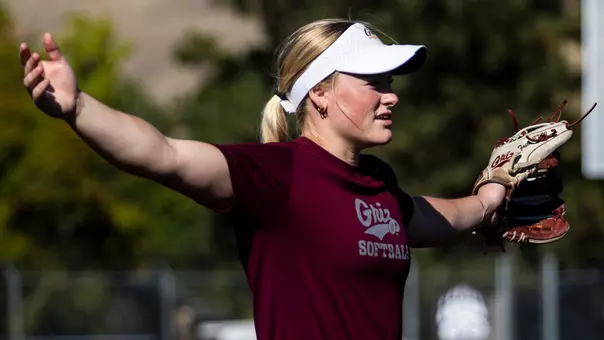 The University of Montana Grizzly softball team practices on Sept. 16, 2026, at the University of Montana Softball Field, in Missoula.