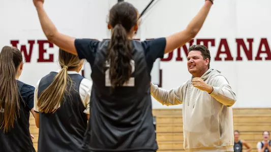 Scenes from the Lady Griz first practice in the WAG Gymnasium on Wednesday July 8, 2026, in Missoula, Mont.