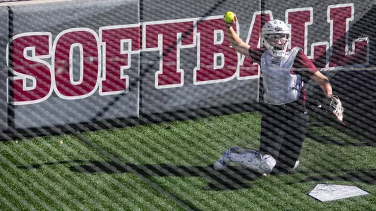 The University of Montana Grizzly softball team practices on Sept. 16, 2026, at the University of Montana Softball Field, in Missoula.