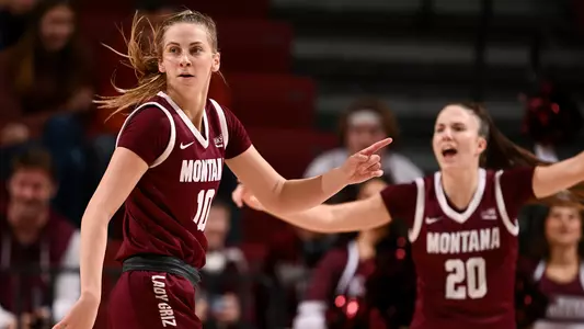 The Lady Griz play Montana State at Dahlberg Arena on Saturday, Feb. 14, 2026.