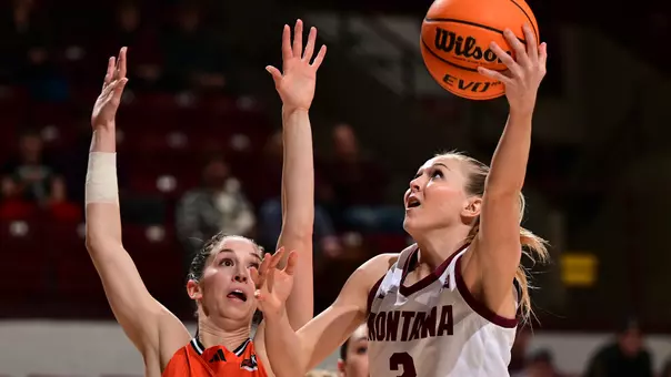 Montana faced the Idaho State Bengal on Robin Selvig Court in Missoula, Mont., on Feb 19, 2025.
