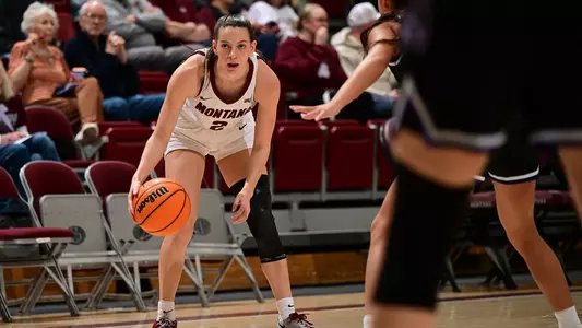 The Lady Griz play Weber State at Dahlberg Arena on Saturday, Feb. 21, 2026.