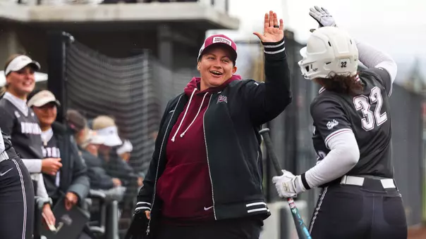 The University of Montana Grizzly softball team defeats Portland State at a home game on March 29, 2026 in Missoula, MT.