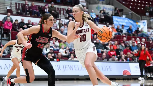 The Lady Griz play Eastern Washington at Dahlberg Arena on Saturday, Jan. 10. 2026.