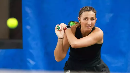 The Montana Grizzlies face the Sacramento State Hornets at the Peak Racquet Club on February 27, 2026 in Missoula, Montana.