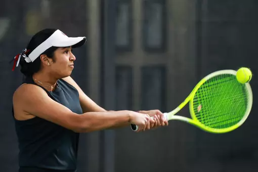 The Montana Grizzlies face the Idaho State Bengals at the Peak Racquet Club on April 5, 2026 in Missoula, Montana.