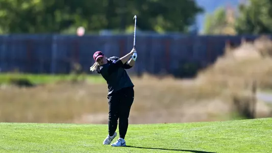 Montana plays during the Sun Mountain Intercollegiate at the Ranch Club in Missoula on Tuesday, October. 7, 2025.