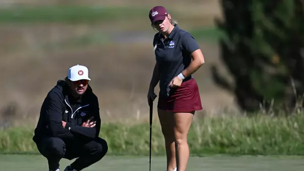 Montana plays during the Sun Mountain Intercollegiate at the Ranch Club in Missoula on Tuesday, October. 7, 2025.