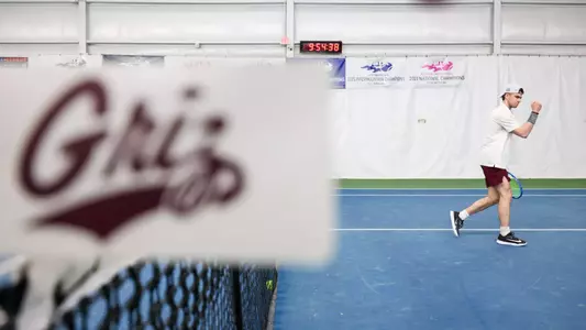 The University of Montana Men’s Tennis Team takes on NAU at home on April 5, 2026 in Missoula, MT.