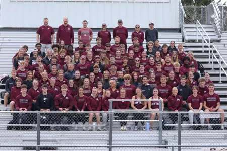 Team photo of Griz track and field.