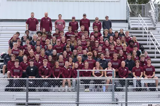 Team photo of Griz track and field.