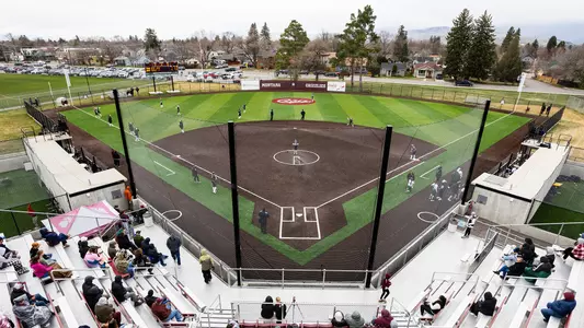 The University of Montana Grizzly softball team defeats Portland State at a home game on March 29, 2026 in Missoula, MT.